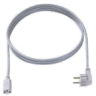 BACHMANN - Zuleitung H05VV-F 3G0,75mm² gr, 2,0m, Typ 30/35 / C13