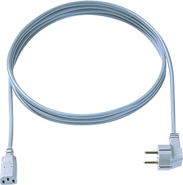 BACHMANN - Zuleitung H05VV-F 3G1.0mm² gr, 3,0m, Typ 30/35 C13