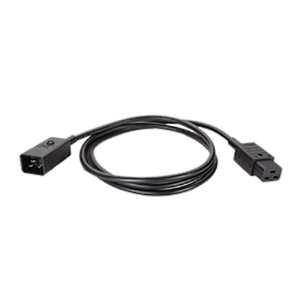 BACHMANN - Verlängerung H05VV-F 3G1,5mm² sw, 3,0m, C20/C19