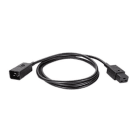 BACHMANN - Verlängerung H05VV-F 3G1,5mm² sw, 3,0m, C20/C19