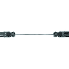 BACHMANN - Verlängerung H05VV-F 3G1,5mm² L:1,0m sw GST18