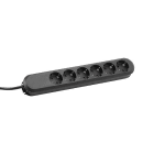BACHMANN - SMART Schuko 6xCEE7/3 sw 3,0m CEE7/7