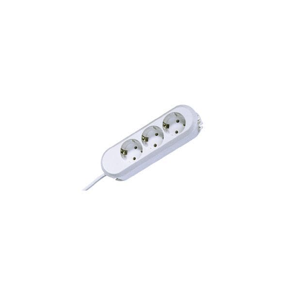 BACHMANN - SMART Schuko 3xCEE7/3 weiß Strom 3,0m CEE7/7