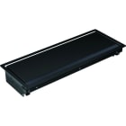 BACHMANN - CONI Einbaurahmen 6-fach schwarz RAL9005