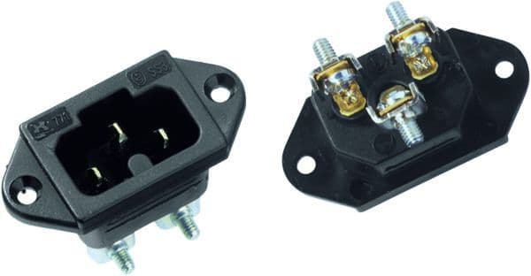 BACHMANN - Heissgeräteinbaustecker 155°C