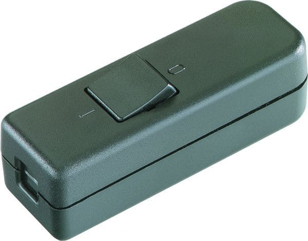 BACHMANN - Schnur-Zwischenschalter Serie 8006, Ausschalter, 1polig, s/s