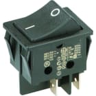 BACHMANN - Wippenschalter Serie 3652, Ausschalter, unbel., 2polig, s/s