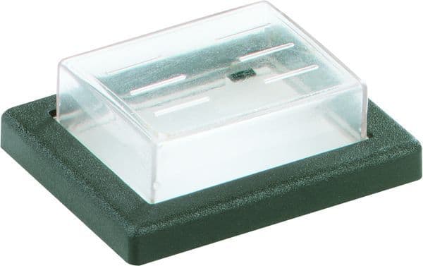 BACHMANN - PVC-Kappen und Rahmen, Serie 2 2, für 2polig, klar/s