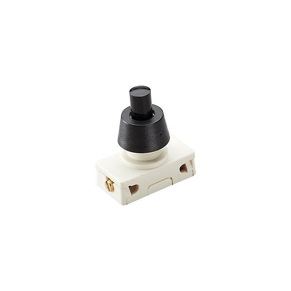 BACHMANN - Druckknopfschalter Serie 3030, Ausschalter, 1polig, schwarz