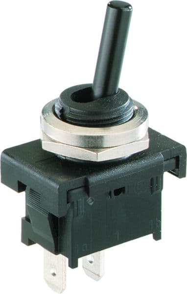 BACHMANN - Kippschalter Serie 8400, Ausschalter, 1polig, Steckanschlus