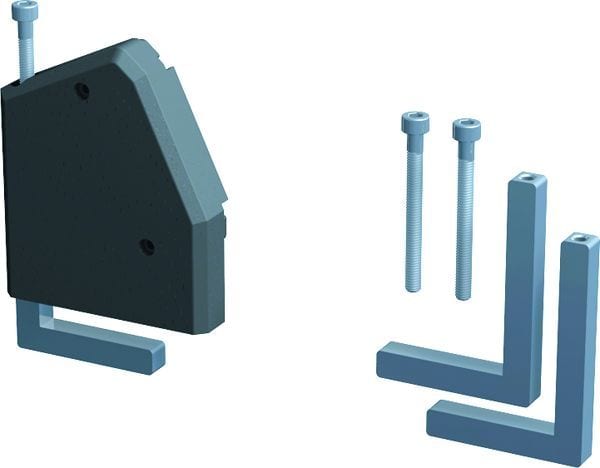BACHMANN - Haltewinkel DESK für Tischplattenstärke bis 50mm