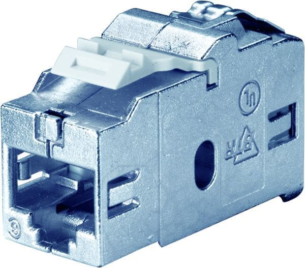 BACHMANN - CAT6 Kupplung / Buchse Buchse METZ CONNECT E-DAT 1309AO-1
