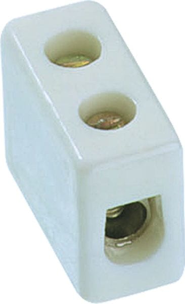 BACHMANN - Porzellanklemme bis 2,50qmm, 1 -polig