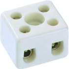 BACHMANN - Porzellanklemme bis 2,50qmm, 2 -polig