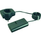 BACHMANN - Schnur-Enddimmer Serie 8013 mit 2m Kabel, 20 bis 500 Watt, schwarz