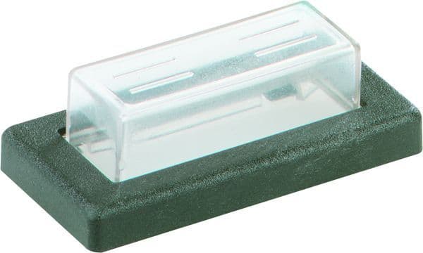 BACHMANN - PVC-Kappen und Rahmen, Serie 2 2, für 1polig, klar/s