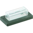 BACHMANN - PVC-Kappen und Rahmen, Serie 2 2, für 1polig, klar/s