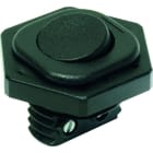 BACHMANN - Wippenschalter Serie 8014, Ausschalter, unbel., 1polig, s/s