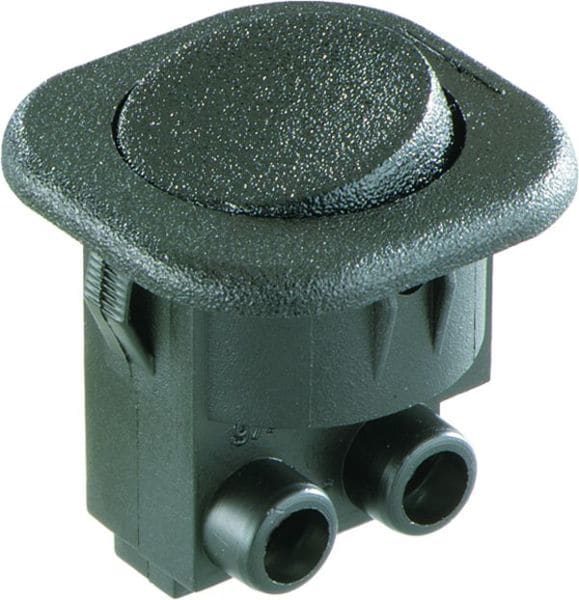 BACHMANN - Wippenschalter Serie 8014, Ausschalter, unbel., 1polig, s/s