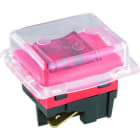 BACHMANN - Wippenschalter Serie 8014, Ausschalter, bel., 2polig, r/r
