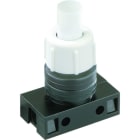 BACHMANN - Taster Serie 8001, Schließer, 1polig, 8-15mm, w