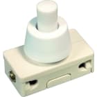 BACHMANN - Einbau-Druckschalter Serie3030 Ausschalter, 1-polig weiß