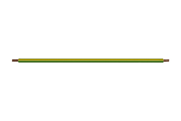 FTG - Verdrahtungsbrücke 6mm² 260mm ge/gr, Enden USV verdichtet