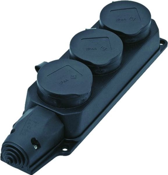 BACHMANN - Verteiler Steckdose 3xCEE7/3 230 V /16A IP44