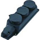 BACHMANN - Verteiler Steckdose 3xCEE7/3 230 V /16A IP44