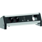 BACHMANN - DESK 2xCEE7/3 1xUSB Charger 1xCM GST18