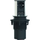 BACHMANN - ELEVATOR 1xCEE7/3 1xUSB Charger Strom 2,0m CEE7/7