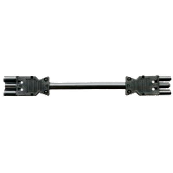 BACHMANN - Verlängerung H05Z1Z1 3G 1,5mm² L: 3,0m sw ISV
