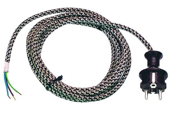 BACHMANN - Zuleitung H03RT-H 3G1,0mm² 3,0m grau/weiß