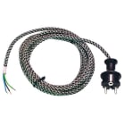 BACHMANN - Zuleitung H03RT-H 3G1,0mm² 3,0m grau/weiß
