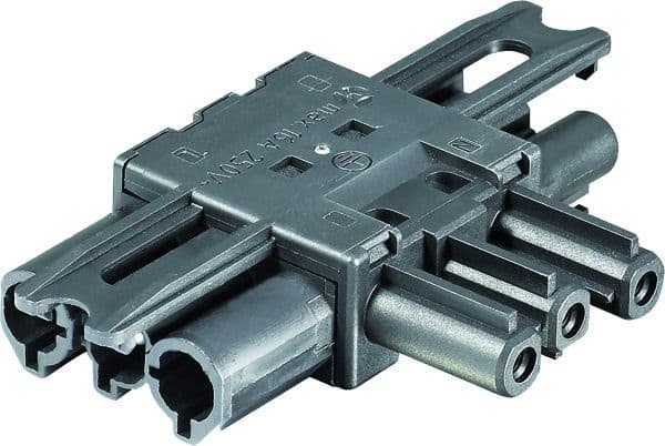 BACHMANN - Wieland Verteilerblock  1E/2A flach