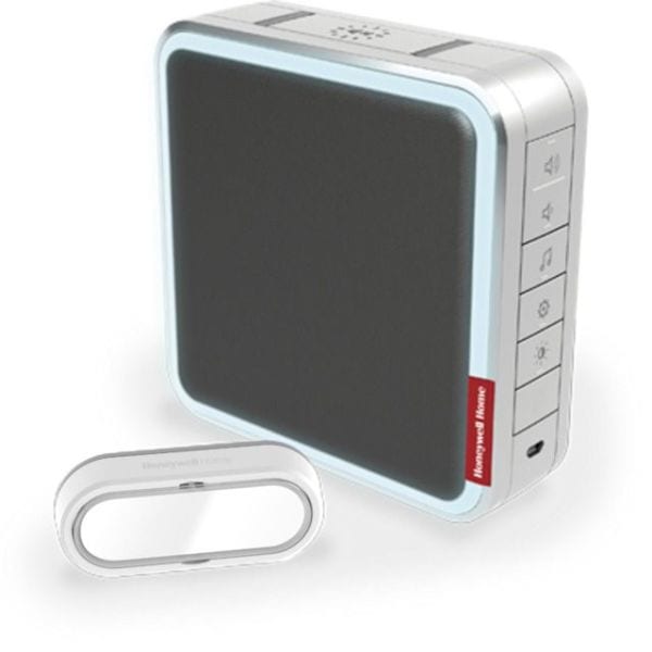 HONEYWELL HOME - Resideo Funk-Gong inkl. Klingeltaster m. N-schild (Querf.) si/gr MP3