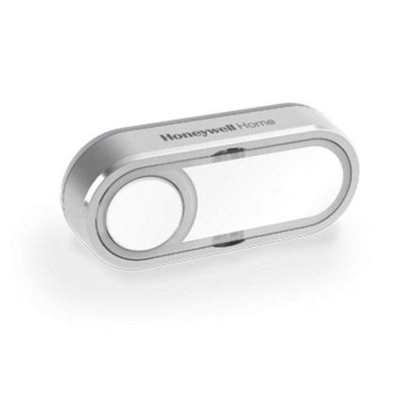 HONEYWELL HOME - Resideo Funk-Klingeltaster Querformat, silber/grau