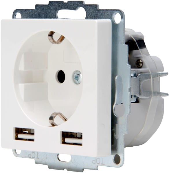 KOPP - Std.1f.2xUSB HK07 r-wei
