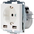 KOPP - Std.1f.2xUSB HK07 r-wei