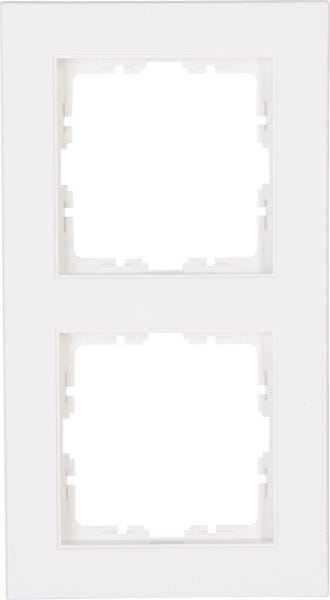 KOPP - Abdeckrahmen 2f.HK07r-wei
