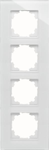 KOPP - Glas-Rahmen 4f.HK07weiß