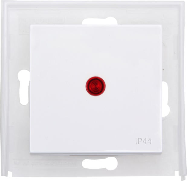 KOPP - HK07 IP44 Wippe m.L. r-wei