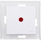 KOPP - HK07 IP44 Wippe m.L. r-wei