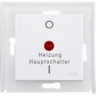 KOPP - HK07 IP44 Wippe HHS m.L. r-wei
