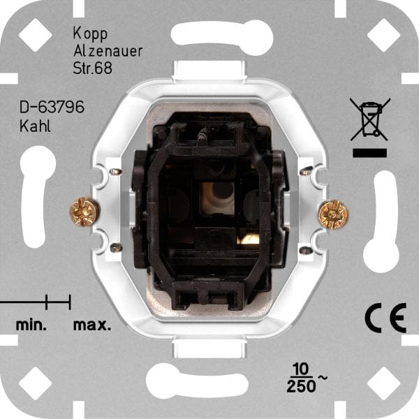 KOPP - Aus-Sch.-Sockel2p.o.Abd.