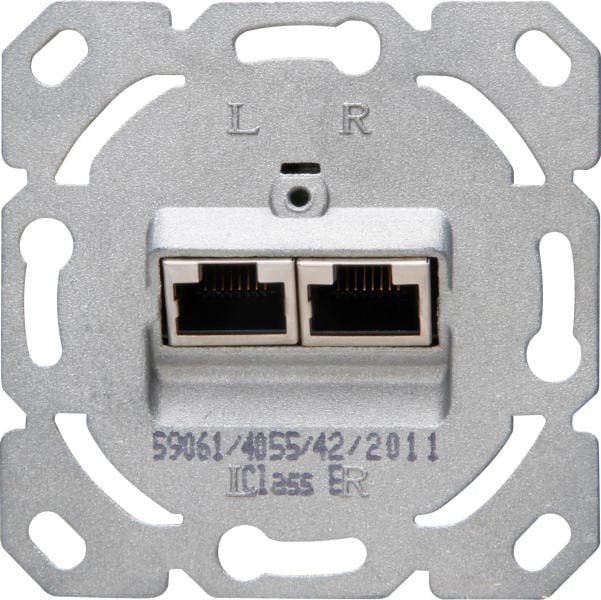 KOPP - UP Einsatz CAT6 2x8 geschirmt