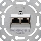 KOPP - UP Einsatz CAT6 2x8 geschirmt
