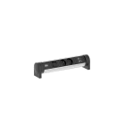 BACHMANN - CYCLE Desk 2xUTE 1xSchalter 1xUSB A/C 22W 0,2m
