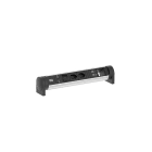 BACHMANN - CYCLE Desk 2xCH 1xSchalter 1xCM 1xUSB A/C 22W 0,2m