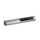 BACHMANN - CASIA 2 3xCEE7/3 1xUSB A/C 22W 2,0m AEH Edelstahl-Optik